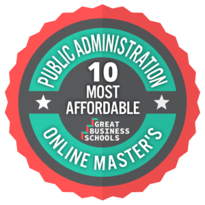affordable online mpa programs